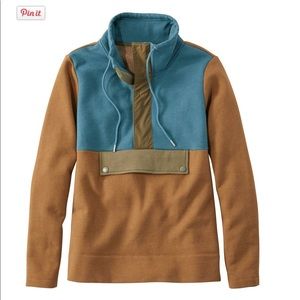 LL Bean Anorak Fleece NWOT